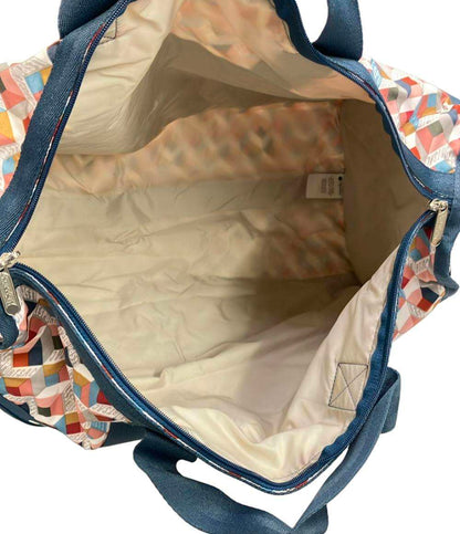 美品 LeSportsac ボストンバッグ ショルダーバッグ 2WAY 斜め掛け レディース レスポートサック