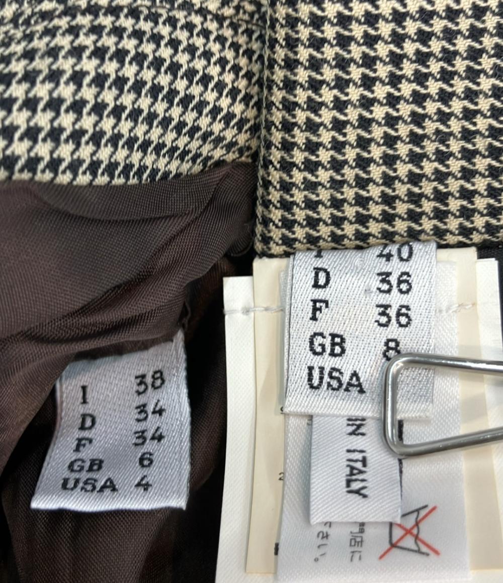 モスキーノ セットアップ スカートスーツ レディース SIZE 38 (S 