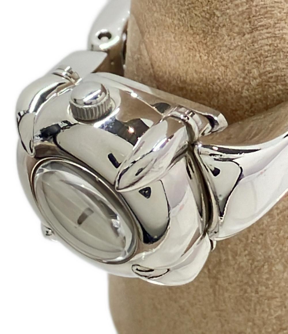 MIKIMOTO 腕時計 リングウォッチ ペンダント SILVER925 クオーツ ホワイト レディース ミキモト