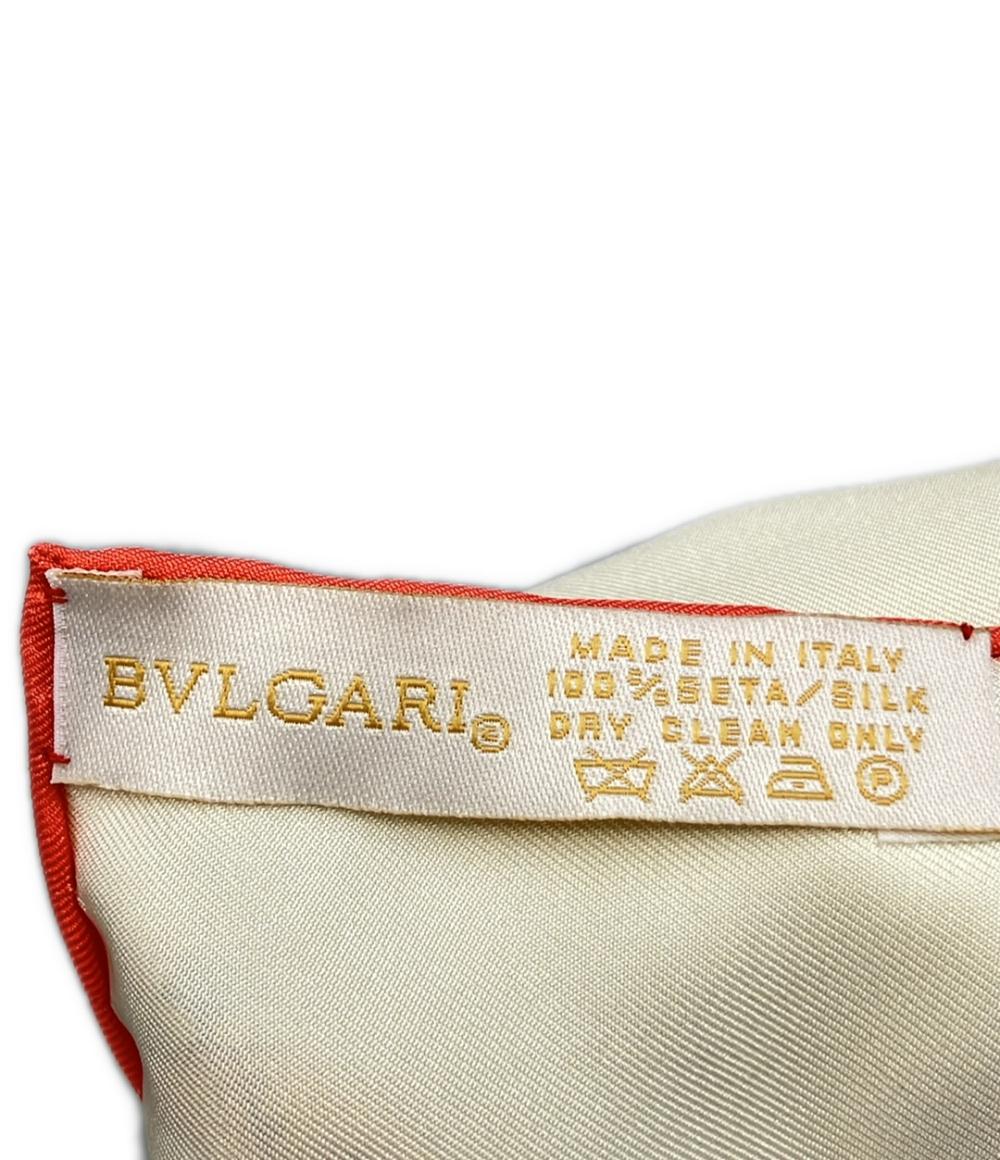 美品 BVLGARI スカーフ シルク100% サーカス レディース ブルガリ