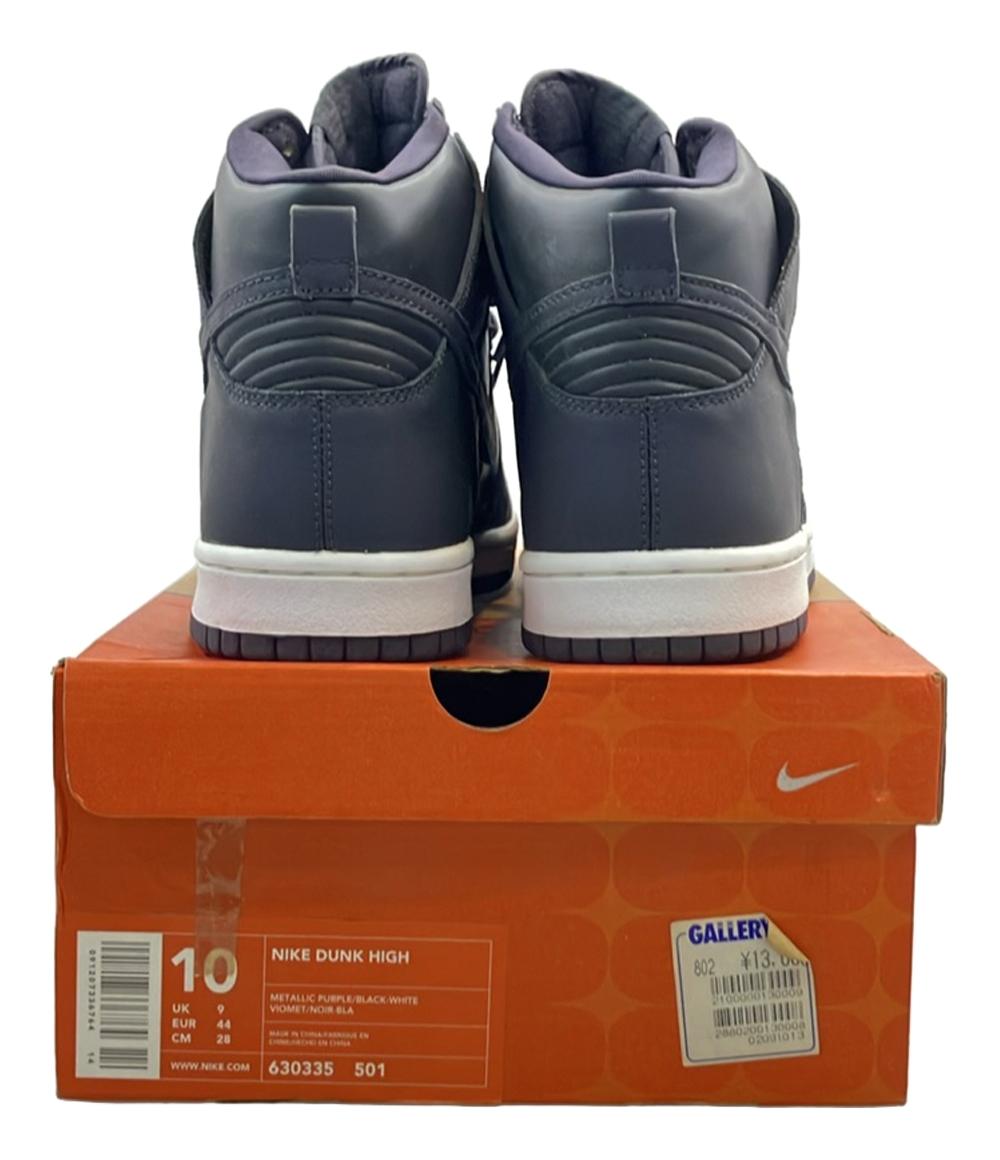 NIKE ハイカットスニーカー 2002年製 DUNK HIGH 630335-501 メンズ SIZE 28.0 (XL) ナイキ