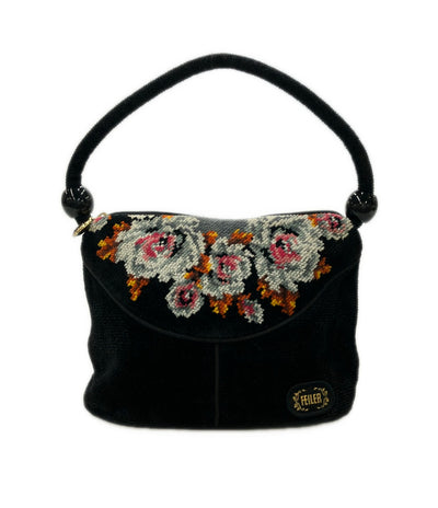 美品 FEILER ハンドバッグ 花柄 レディース フェイラー