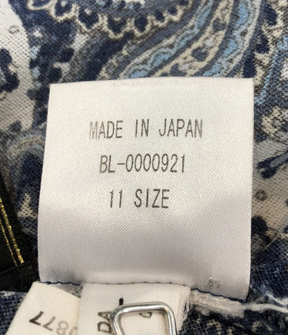 美品 レリアン ペイズリー柄七分丈ブラウス レディース SIZE 11 (M) Leilian