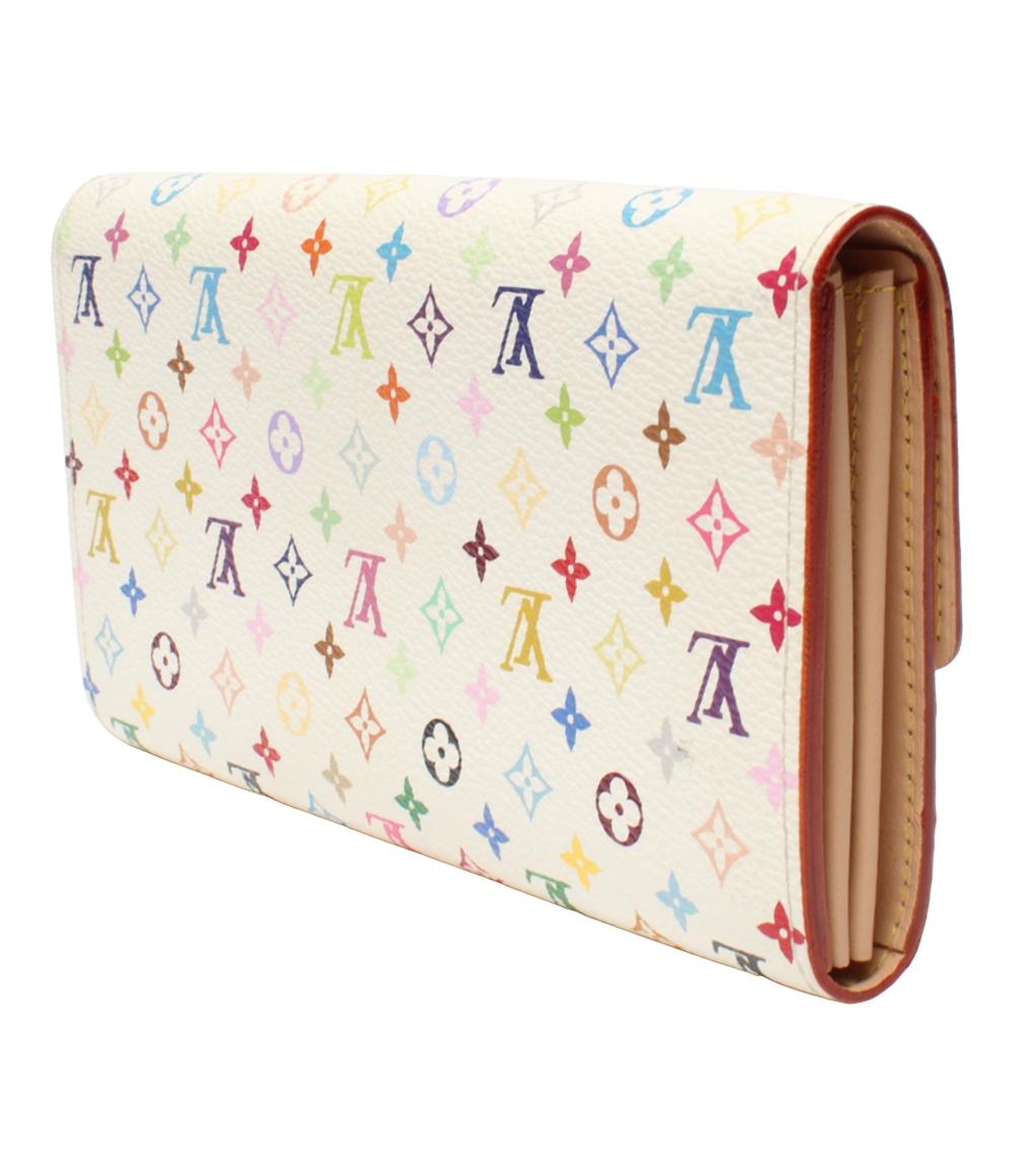 Louis Vuitton 長財布 マルチカラー ポシェット ポルトモネクレディ M60004 レディース メンズ ルイヴィトン