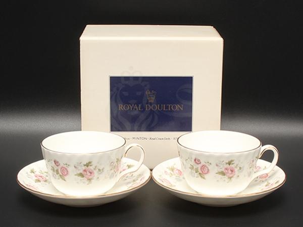 ミントン カップ＆ソーサー 2客セット ペア スプリングブーケ Minton