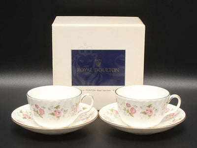 ミントン カップ＆ソーサー 2客セット ペア スプリングブーケ Minton