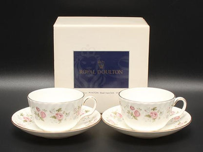 ミントン カップ＆ソーサー 2客セット ペア スプリングブーケ Minton
