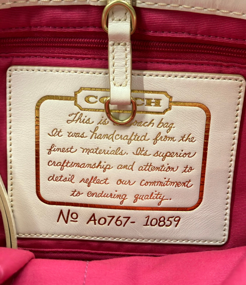 COACH トートバッグ シグネチャー 10859 レディース コーチ