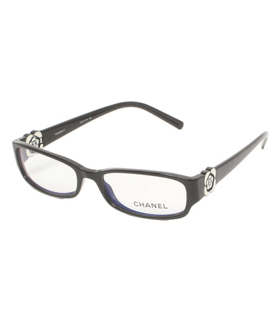 美品 CHANEL 伊達メガネ アイウェア 51□16 3131 レディース シャネル