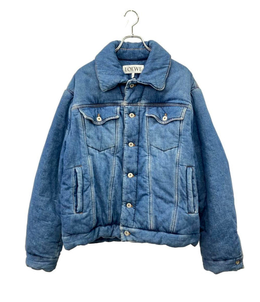 LOEWE デニムジャケット 22AW パテッド デニム トラッカー ジャケット