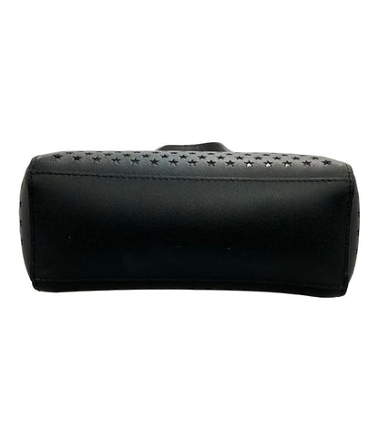 Jimmy Choo ハンドバッグ トートバッグ ショルダーバッグ 2WAY 斜め掛け PEGASI スターパンチング レザー レディース ジミーチュウ