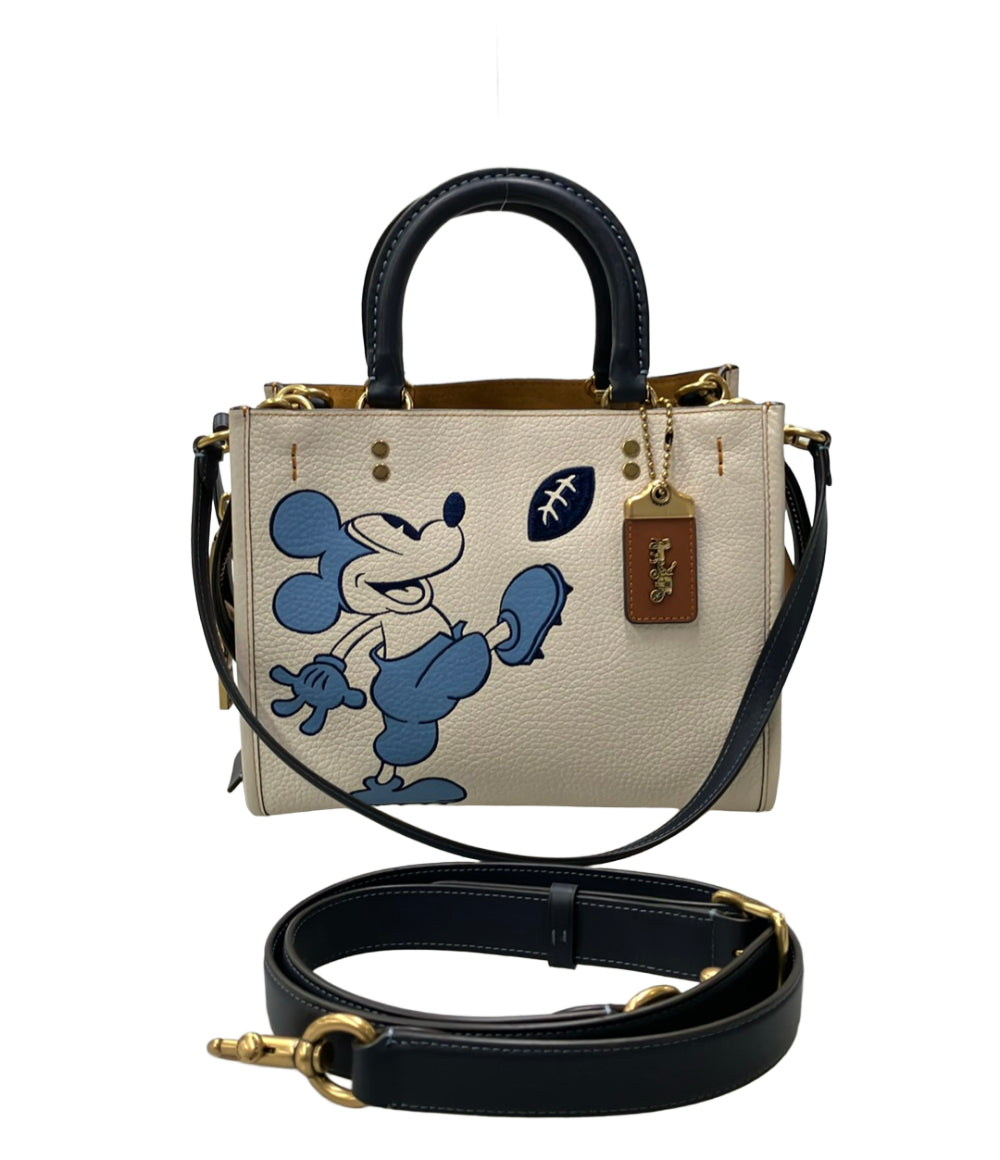 COACH Disney ハンドバッグ ショルダーバッグ 3WAY 肩掛け 斜め掛け C6166 レディース コーチ ディズニー