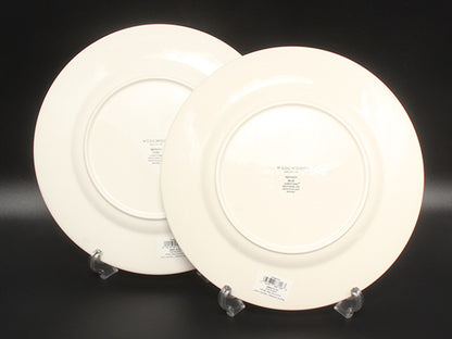 美品 WEDGWOOD プレート 大皿 2点セット 27cm フェスティビティ アイボリー ブルー ウエッジウッド