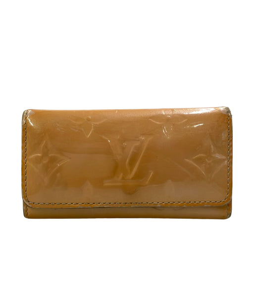 LOUIS VUITTON 4連キーケース ミュルティクレ4 モノグラム ヴェルニ M90082 レディース ルイ・ヴィトン