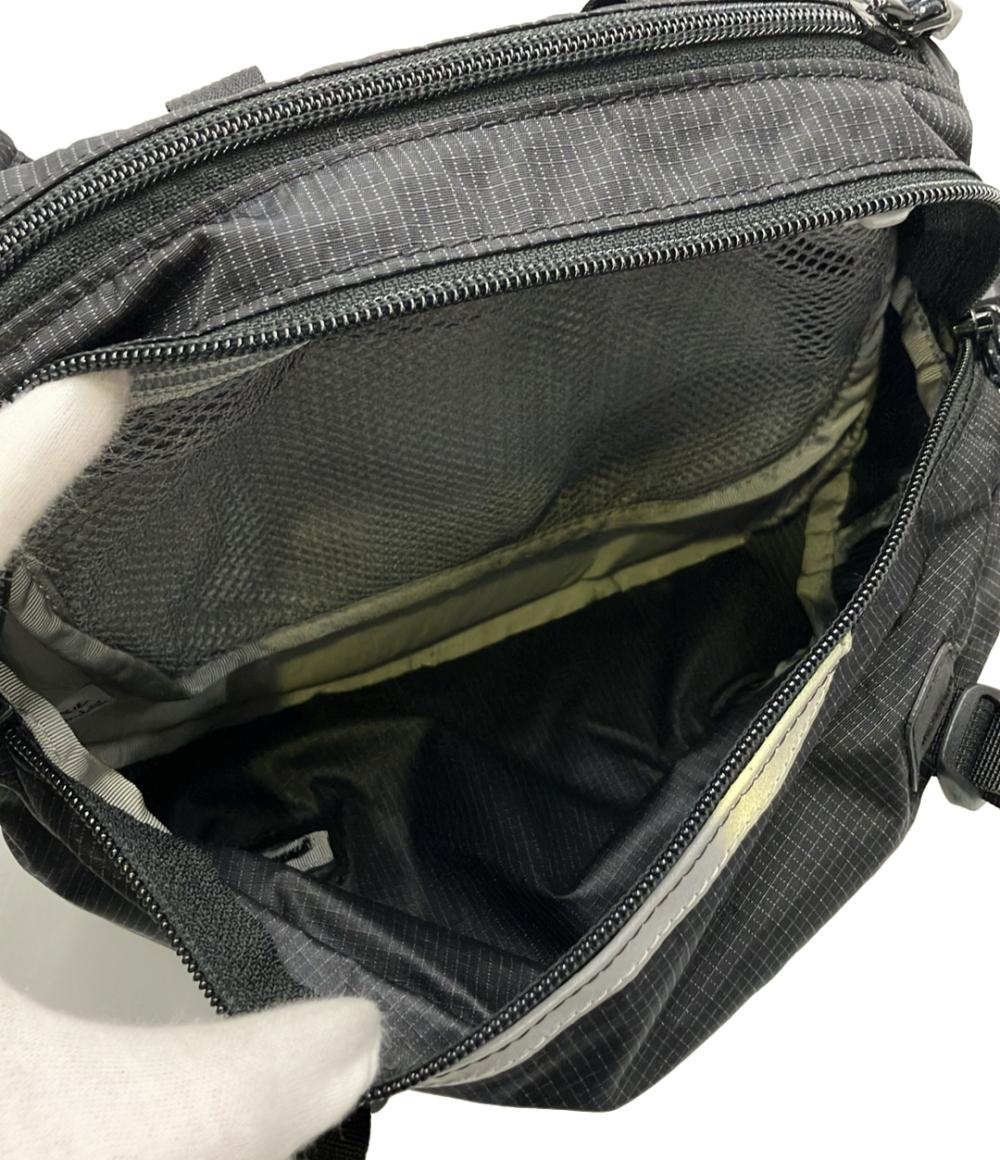 美品 mont-bell ウエストポーチ ボディバッグ メンズ モンベル
