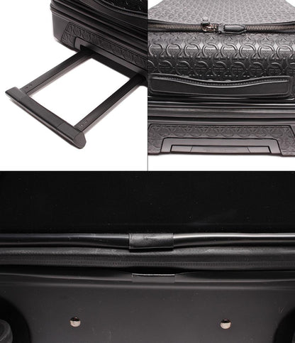 サルヴァトーレフェラガモ キャリーケース トラベルケース トロリー ガンチーニ カーフレザー メンズ Salvatore Ferragamo