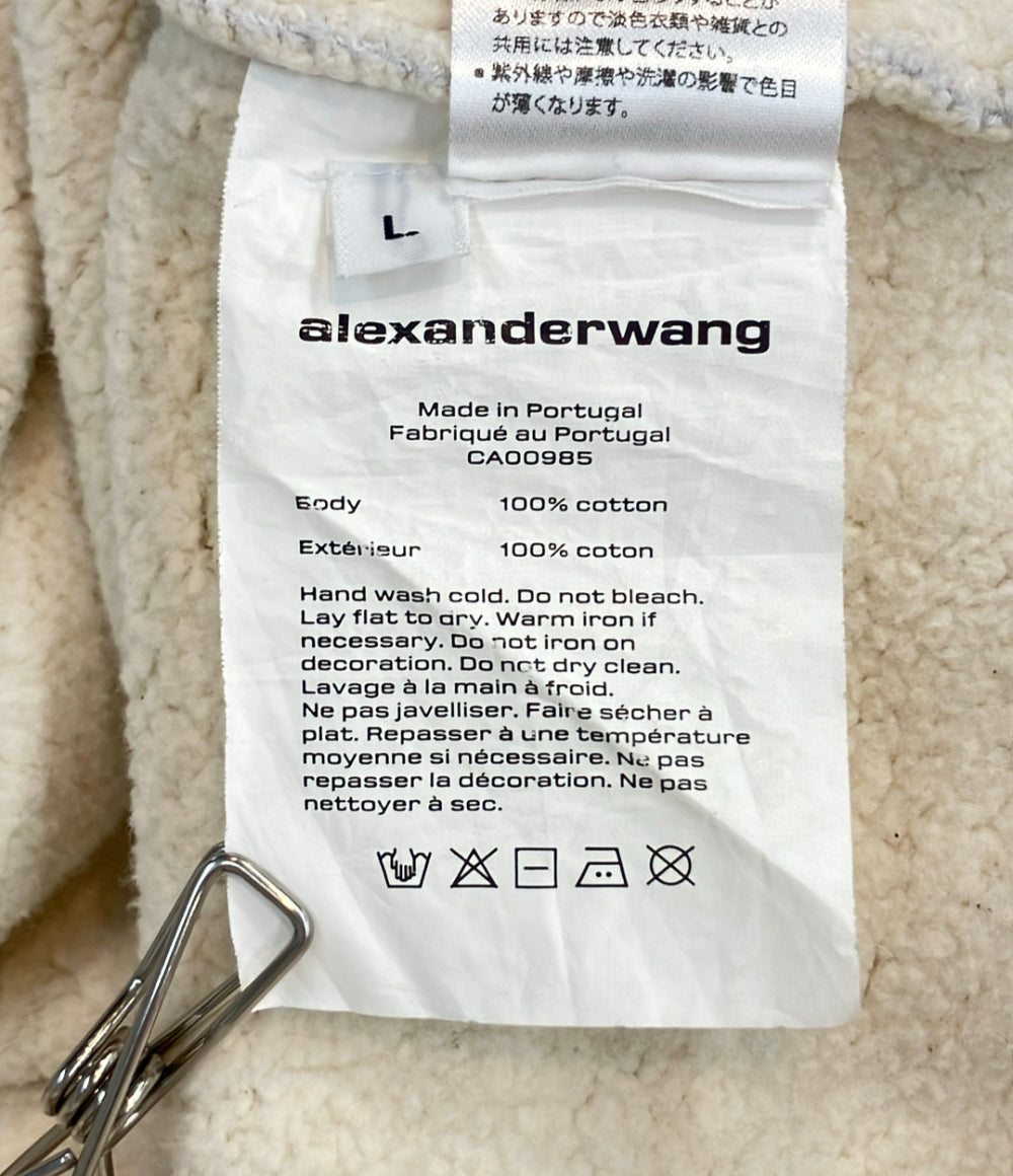 Alexander Wang ジャケット コットン 裏起毛 CA00985 メンズ SIZE L アレキサンダーワン