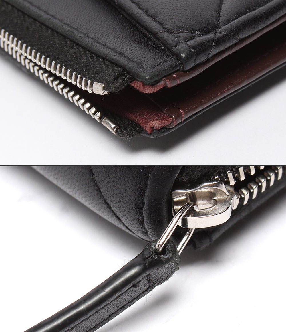 CHANEL コインケース L字ファスナー マトラッセ クラシック ジップ カードケース AP3179 レディース シャネル