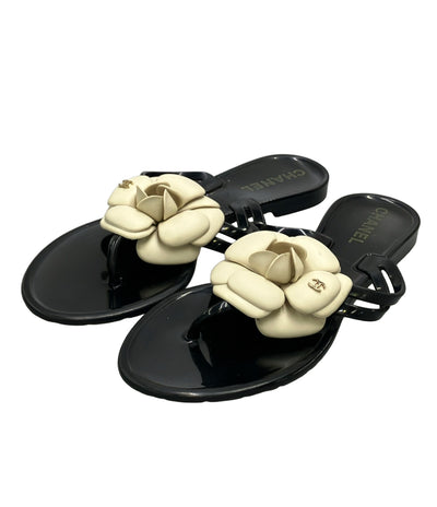 CHANEL ビーチサンダル カメリア レディース SIZE 35 シャネル