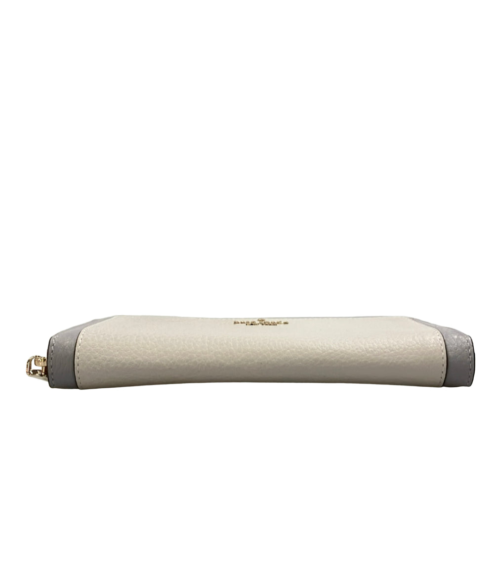 美品 Kate Spade ラウンドファスナー長財布 レディース ケイトスペード