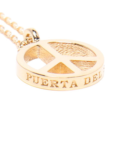 美品 プエルタデルソル ネックレス K18 レディース PUERTA DEL SOL