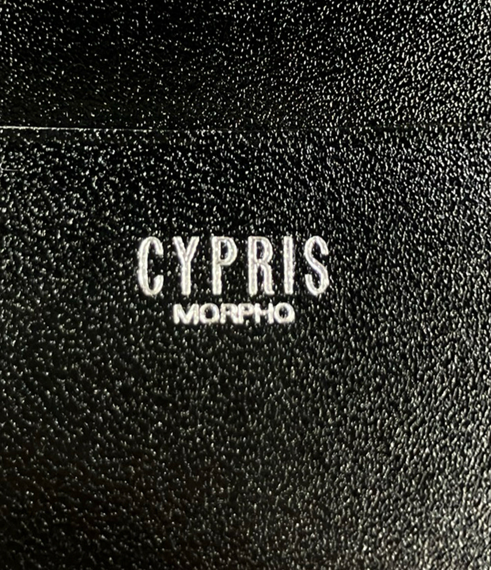 美品 CYPRIS 二つ折り財布 本革 メンズ キプリス