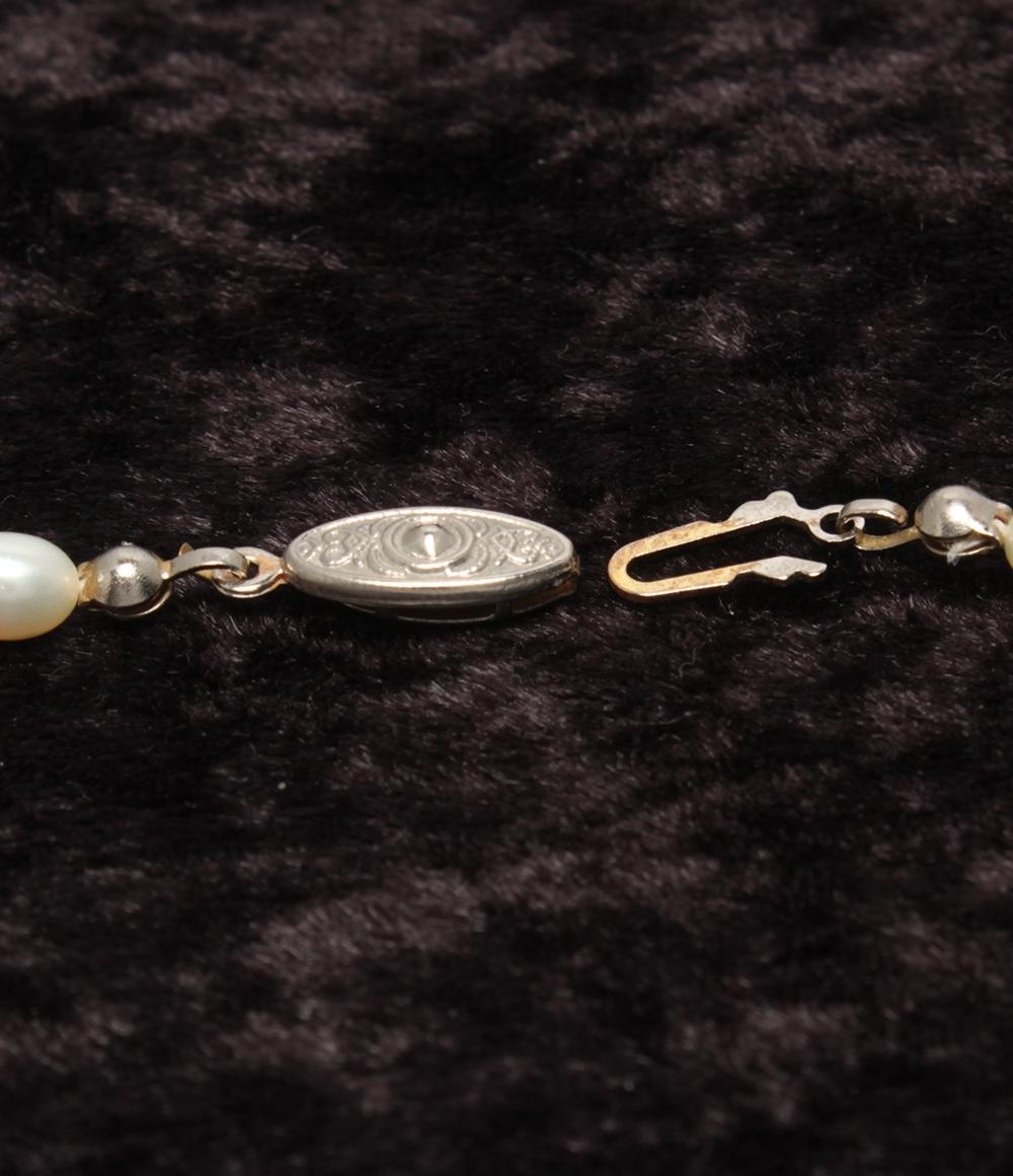 ネックレス 淡水パール 7×5mm レディース