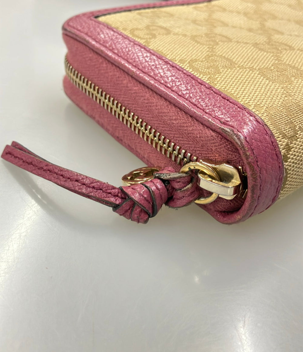 GUCCI ラウンドファスナー長財布 GGキャンバス 323397 2149 レディース グッチ