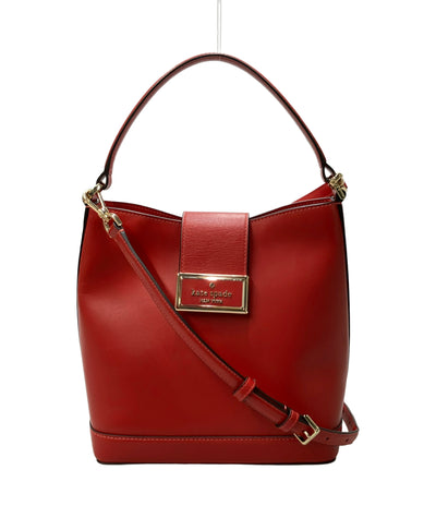 美品 Kate Spade ハンドバッグ ショルダーバッグ バケットバッグ 2WAY 斜め掛け レディース ケイトスペード