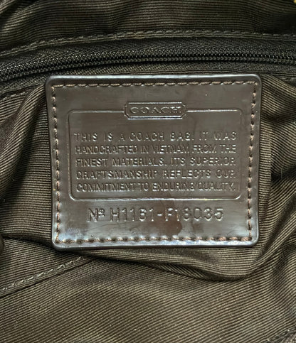 COACH 2way ハンドバッグ ショルダーバッグ 斜め掛け シグネチャー F18035 レディース コーチ