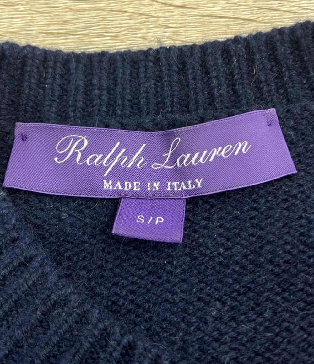 Ralph Lauren Purple Label ニット　Mサイズ RALPH LAUREN PURPLE LABEL Silk and Cotton-Blend Zip-Up Cardigan