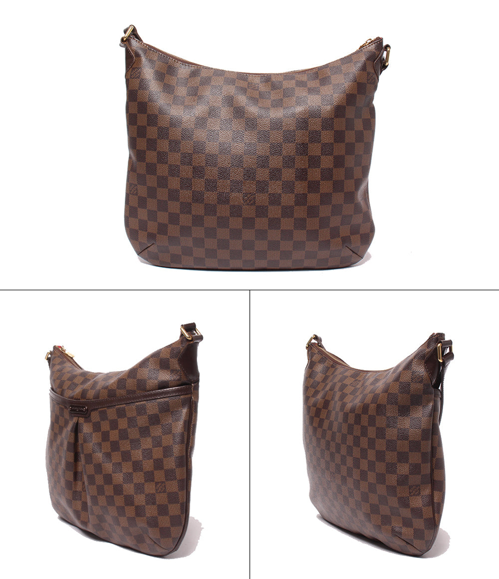 ルイヴィトン　ダミエ　ブルームズベリPM　エベヌ斜め掛けショルダー本物美品 LOUIS VUITTON ショルダーバッグ 斜め掛け ブルームズベリ PM ダミエ