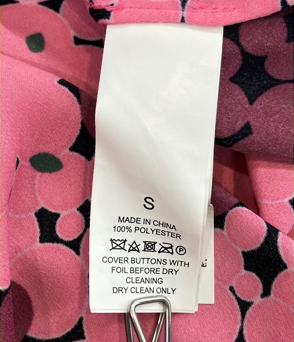 美品 Kate Spade バブルドット柄 ノースリーブブラウス レディース SIZE S ケイトスペード