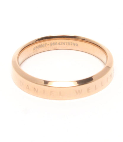 美品 Daniel Wellington リング 指輪 ロゴ レディース SIZE 9号 ダニエルウェリントン