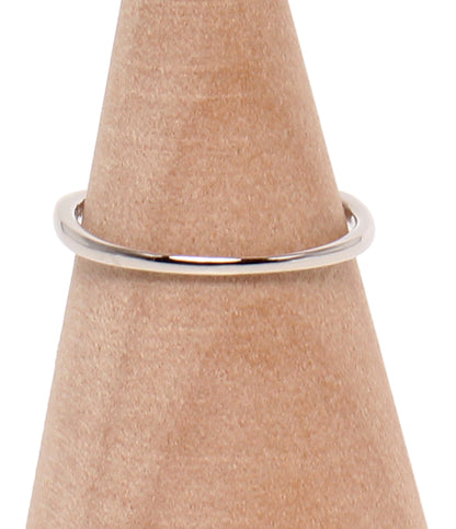 美品 MARGARET HOWELL idea リング 指輪 Pt900 ダイヤ 0.06ct レディース SIZE 11号 マーガレットハウエル アイデア