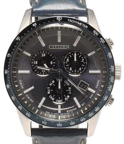 CITIZEN 腕時計 ソーラー ネイビー E820-S097622 メンズ シチズン