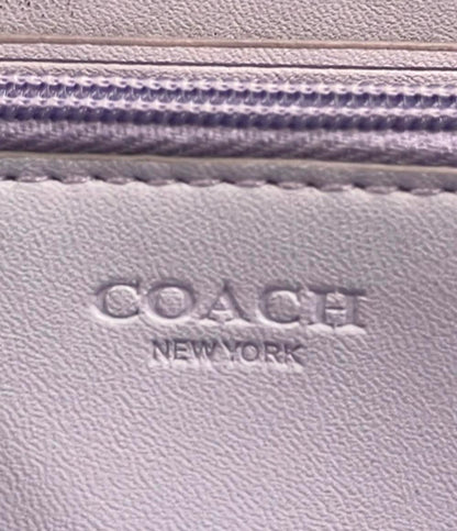 COACH ラウンドファスナー長財布 シグネチャー F73345 レディース コーチ