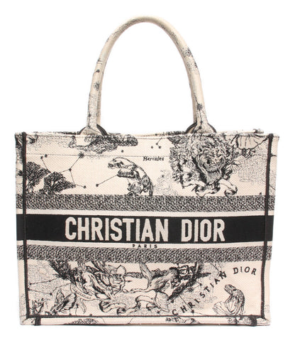 クリスチャンディオール  トートバッグ 刺繍 Dior Book Tote ミディアム ディオール ゾディアック    50-MA-0261 レディース   Christian Dior