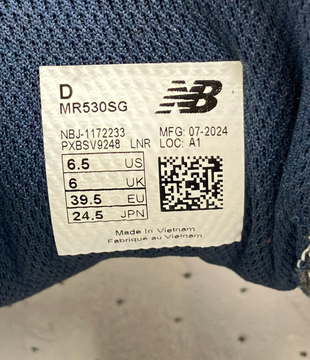 美品 NEW BALANCE ローカットスニーカー 530 MR530SG メンズ レディース SIZE 24.5 ニューバランス