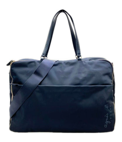 アニエスベー 2WAY ボストンバッグ トートバッグ ショルダーバッグ 斜め掛け レディース agnes b.