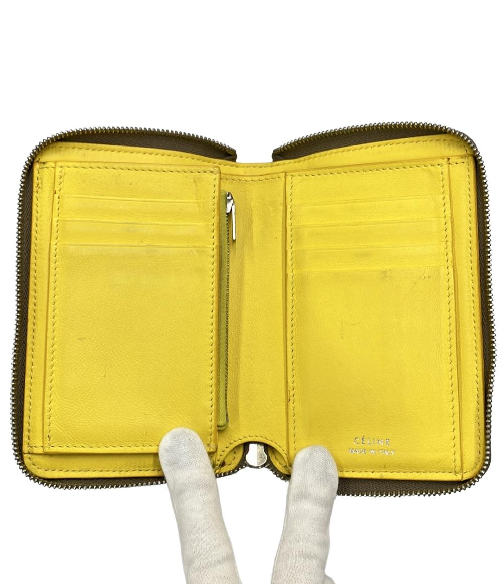 CELINE イエロー 二つ折り財布 CELINE 二つ折り財布 レディース セリーヌ – Rehello by BOOKOFF