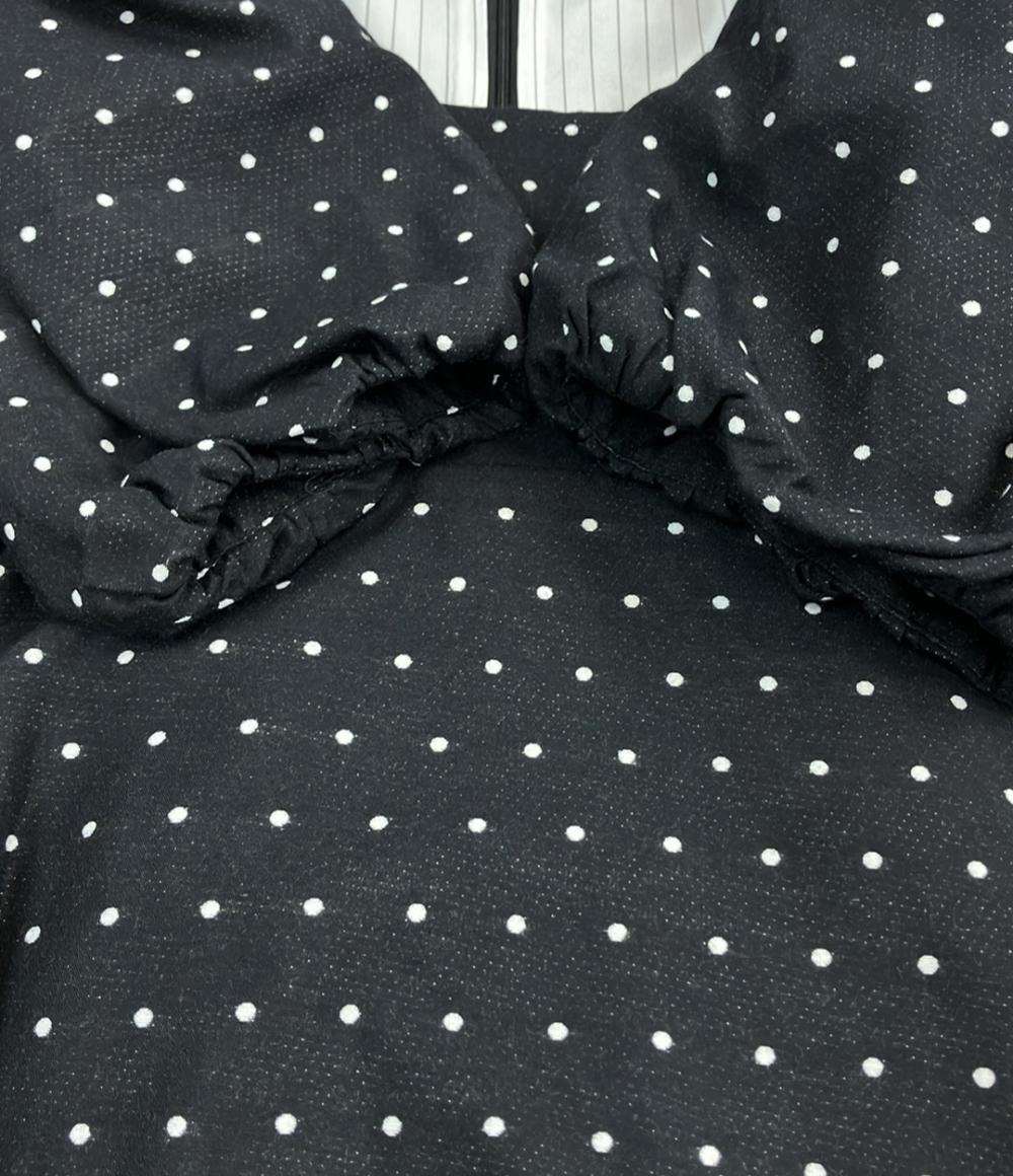 macgraw 半袖 パフスリーブドットブラウス レディース SIZE 42 (L) マックグロー
