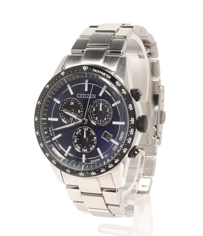 美品 CITIZEN 腕時計 エコドライブ ソーラー ブラック E820-S122635 メンズ シチズン