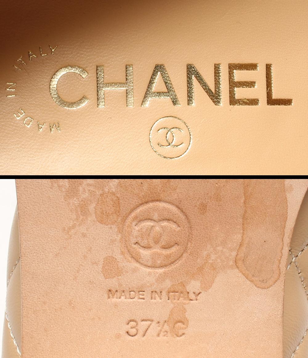 CHANEL ローファー マトラッセ ハートターンロック G39697 レディース SIZE 37.5 (L) シャネル