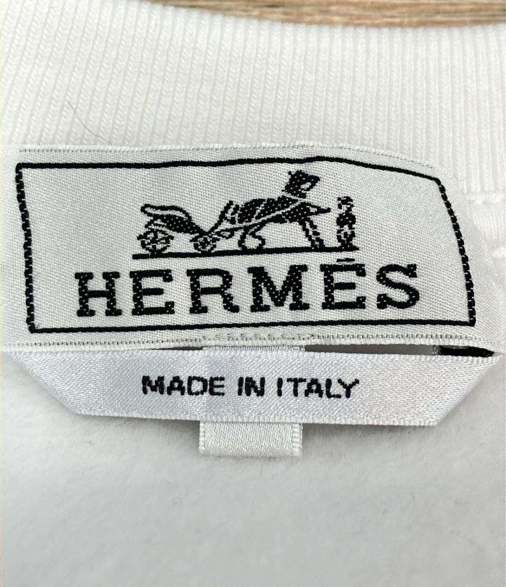 HERMES スウェットシャツ 23SS  クルーネック プルオーバー トレーナー Scub'H スウェット メンズ SIZE M エルメス