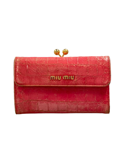 MIUMIU 二つ折り財布 レディース ミュウミュウ
