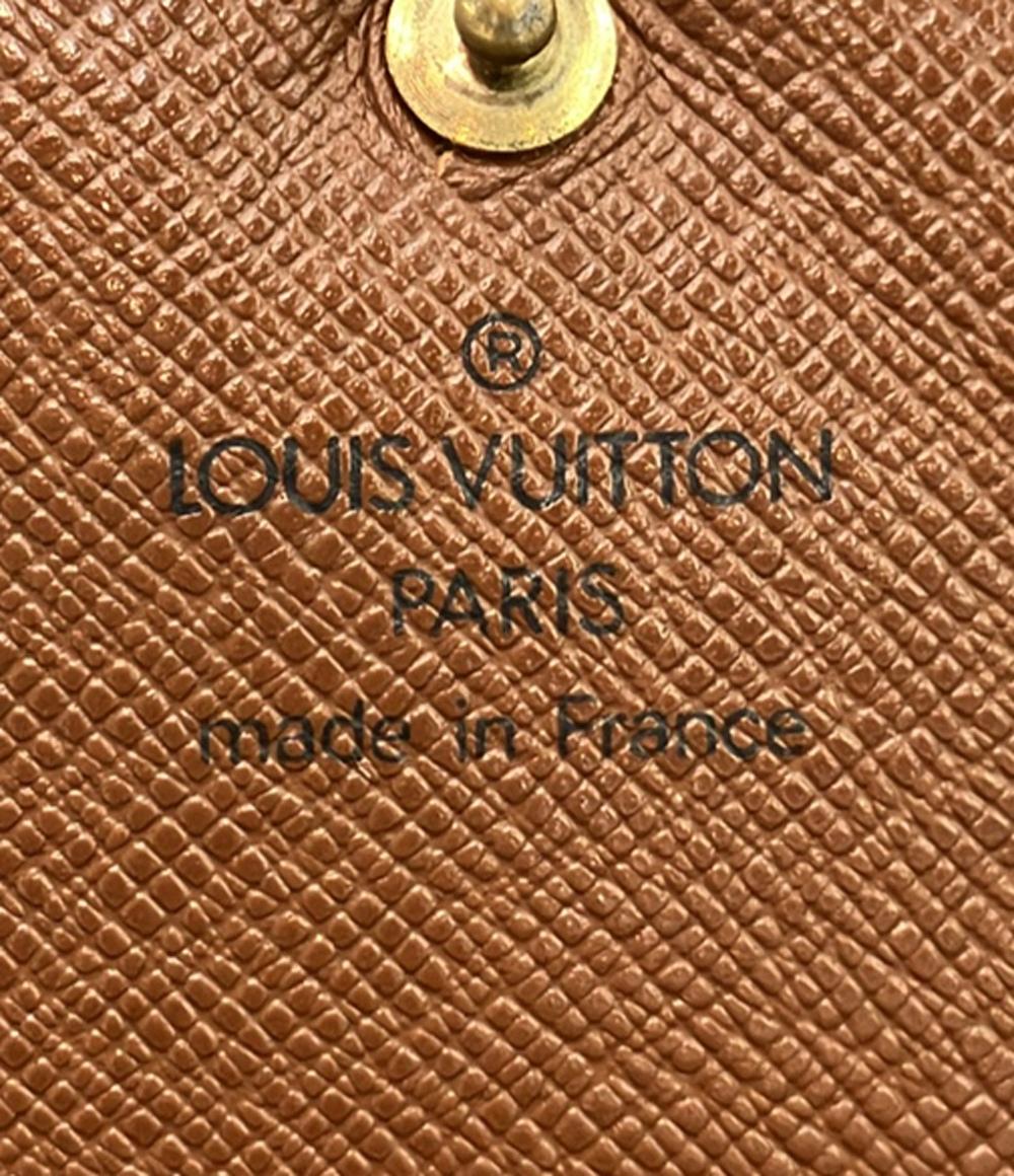 LOUIS VUITTON 二つ折り財布 モノグラム ポルトモネ ビエ トレゾール M61730 レディース メンズ ルイ・ヴィトン