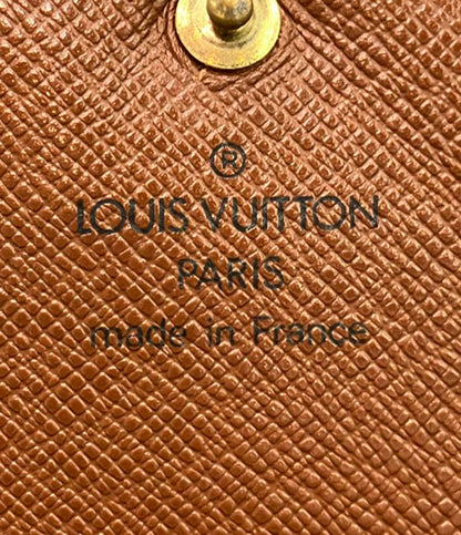 LOUIS VUITTON 二つ折り財布 モノグラム ポルトモネ ビエ トレゾール M61730 レディース メンズ ルイ・ヴィトン