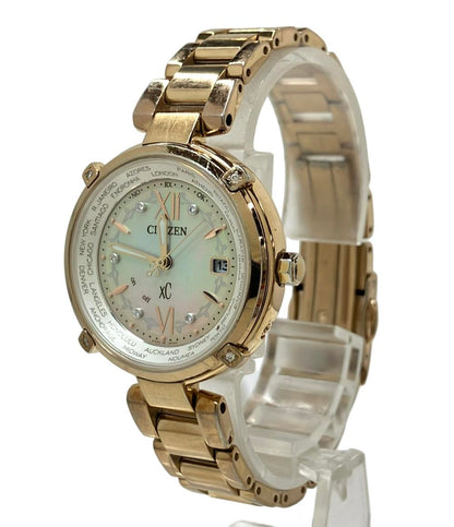CITIZEN 腕時計 xc クロスシー ソーラー シェル H240-T020151 レディース シチズン