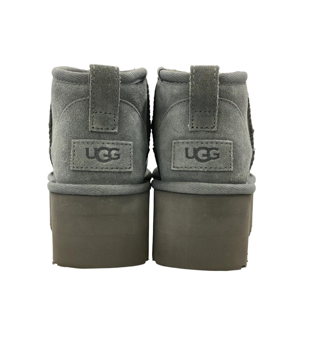 UGG ムートンブーツ 厚底 クラシック ウルトラ ミニ プラットフォーム レディース SIZE 22.0 (XS) アグ